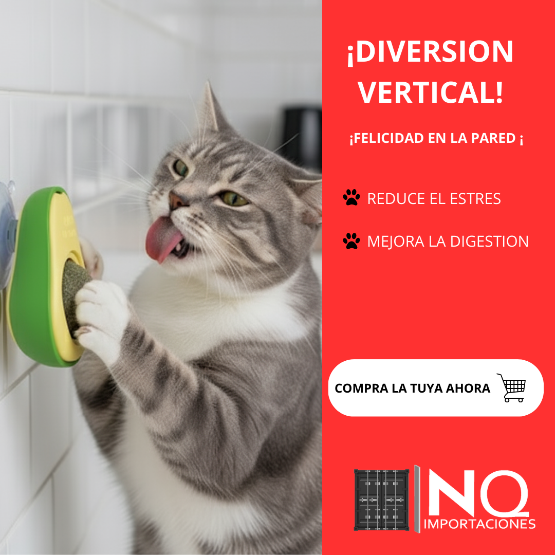 Juguete interactivo de aguacate con hierba gatera para gatos 3X1