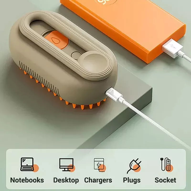 Cepillo 3 en 1 a vapor