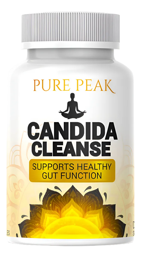 Candida Cleanse Pure Peak — 60 Cápsulas 100% Original