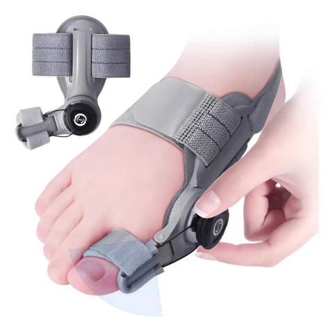 Corrector de Juanetes Ortopédico Ajustable — Uso Diario sin Cirugía