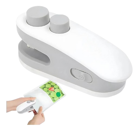 Sellador de Bolsas Eléctrico USB 2 en 1 — Sella y Corta al Instante