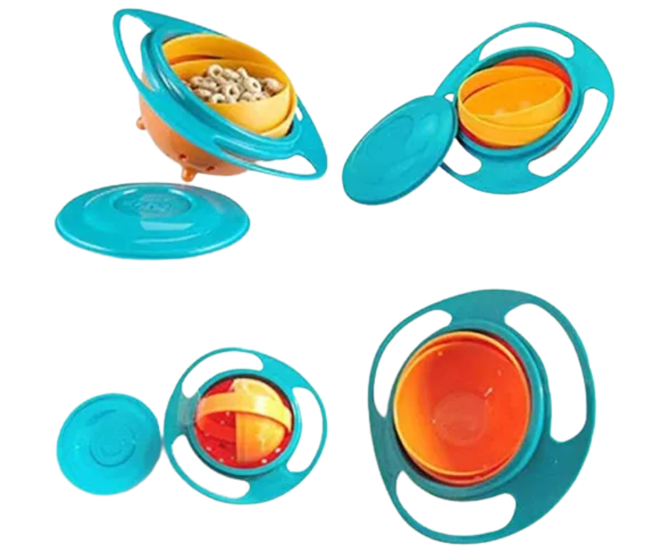 Plato Bowl 360° Antiderrame Para Bebé